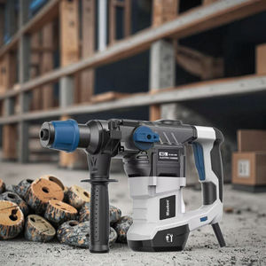 Martillo Perforador Rotatorio Eléctrico Profesional <span class=keywords><strong>de</strong></span> Grado Industrial <span class=keywords><strong>de</strong></span> 1300 W, Martillo Demoledor Personalizado <span class=keywords><strong>de</strong></span> 32 mm, Martillo Demoledor <span class=keywords><strong>de</strong></span> Servicio Pesado Portátil - Product Image 4