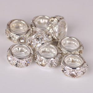 Zircon Alloy Spacer <strong>Beads</strong> for Jewelry Making Metal Loose <strong>Beads</strong> for <strong>Bracelets</strong> Necklace DIY Charms Jewelry Findings - Product Image 5