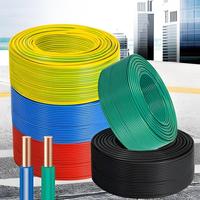 Cable Eléctrico Sólido BV de 1 Núcleo, Cableado Fijo, Conductor de Cobre, Aislamiento de PVC, Cable de Alimentación para el Hogar H05V-U H07V-R, Cable para Construcción