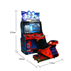 Dinibao Offre Spéciale <span class=keywords><strong>Moto</strong></span> Racing Simulator Machine de jeu de course vidéo d'arcade de moteur de neige à pièces - Product Image 6