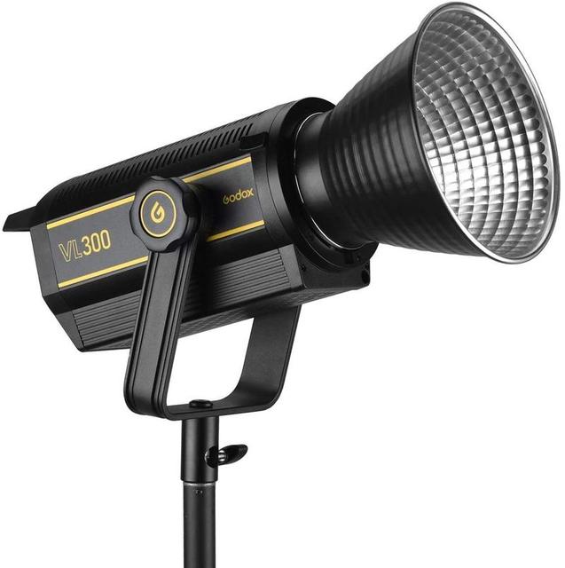 Godox VL150 VL200 VL300 150W 5600K White Version LED Video Light Continuous Output With Bowens Mount U-Type Bracket Studio Light