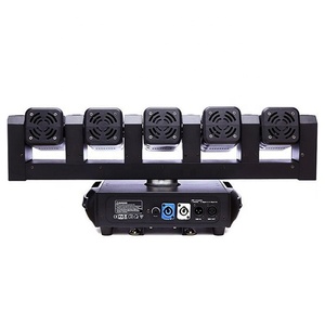 Feiyueyue Dmx 5X40W 4in1 Rgbw Podiumverlichting 6Pcs 20W Wit Led Beam Bewegende Koplamp Voor Partyclub Dj Disco Bar