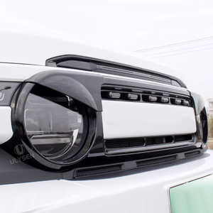 Накладка на фары (реснички) для Chery ICAUR V23, милые и забавные декоративные накладки на фары, накладка на противотуманные фары переднего бампера - Product Image 4