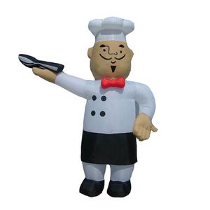 โปรโมชั่นบอลลูนยักษ์คุกอากาศชายร้านอาหารโฆษณาพองเชฟรุ่น - Product Image 1