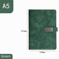 Carnet A5 en lin blanc avec couverture rigide personnalisé 100 pages réutilisables Journaux de cinq minutes-Journal quotidien de gratitude