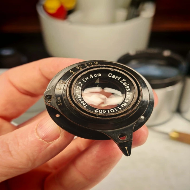 New and in Stock Vintage Cine Tessar 4cm F/2.7 Lens CIRCA 1930 [Schneider / Leitz]  PLC,& PAC Supplier