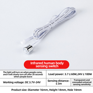 12V 24V 5A LED cảm ứng cảm biến chuyển đổi điều khiển Quy Nạp Thiết bị chuyển mạch cho tủ tủ đồ nội thất bằng gỗ - Product Image 3