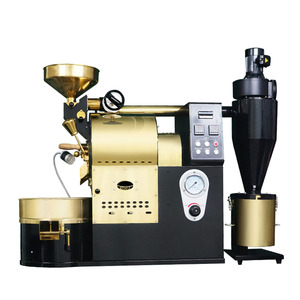 เครื่องคั่วกาแฟแก๊ส ขนาด 500 กรัม 1 กิโลกรัม 2 กิโลกรัม เครื่องคั่วกาแฟลมร้อนขนาดเล็ก เครื่องคั่วกาแฟเชิงพาณิชย์ - Product Image 1