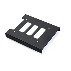 金属固态硬盘2.5至3.5英寸支架托盘，带8个螺钉，用于台式机硬盘25至35固态硬盘支架