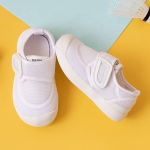 Primavera Estate del commercio all'ingrosso di Stile <span class=keywords><strong>Tennis</strong></span> Delle Ragazze Dei Ragazzi Bianco Bambini di Tela Scarpe Casual - Product Image 2
