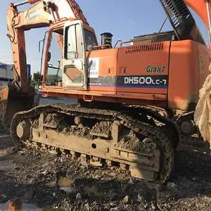 DH500LC-7 Raksasa Doosan Asli Korea 50 Ton Bekas Ekskavator Hidrolik Dh500 Berkinerja Tinggi