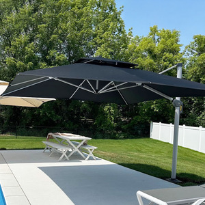 <span class=keywords><strong>Parasol</strong></span> d'extérieur sur pied, grande taille, pour jardin, <span class=keywords><strong>parasol</strong></span> cantilever, imperméable, double couche, ombrelone, fourni par l'usine L - Product Image 2