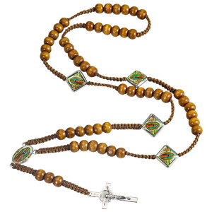 Religious Jewelry Handmade Catholic <strong>Rosary</strong> Prayer Beaded Saint Benedict Charm Cross Pendant Necklace <strong>Christianity</strong> Easter Gift - Product Image 6