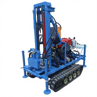 Foreuse sur chenilles 25 CV 100 m pour exploitation agricole / Foreuse de puits d'eau 28 CV 120 m