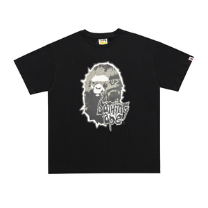 <b>Bathing</b> Ape Men's Printed T-Shirt Camouflage Logo Design Fashion Streetwear Style - Product Image 6