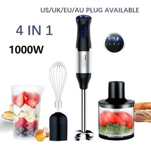 Licuadora de acero inoxidable con carcasa de acero inoxidable de 1000W, licuadora de inmersión de varilla única con bloqueo <span class=keywords><strong>para</strong></span> niños, licuadora de mano de plástico <span class=keywords><strong>para</strong></span> el Día de San Valentín - Product Image 5