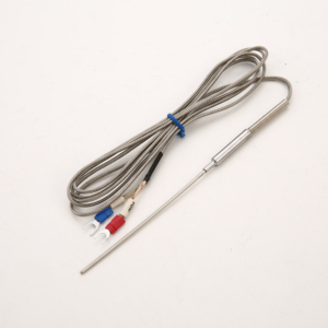 K Loại bọc thép cặp nhiệt điện cầm tay Nhiệt kế đầu dò cảm biến nhiệt độ WRNK-191 Đầu dò nhiệt độ - Product Image 1