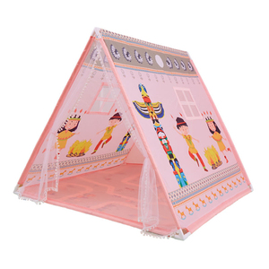 Tente de jeu pour enfants avec logo personnalisé, <span class=keywords><strong>tipi</strong></span>, maison de jeu pour enfants JWS-092, pliable, intérieur/extérieur, vente en gros OEM - Product Image 1