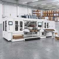 Machine de fabrication de boîtes en carton entièrement automatique, équipement de formage de caisses en carton ondulé, garantie 1 an, fabriqué en Chine pour la production d'emballages