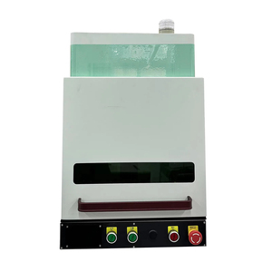 เครื่องทำเครื่องหมายไฟเบอร์เลเซอร์แบบพกพา30W 50W 60W 100W เครื่องแกะสลักโลหะ AI แบบฝังลึกแบบอุตสาหกรรม - Product Image 2