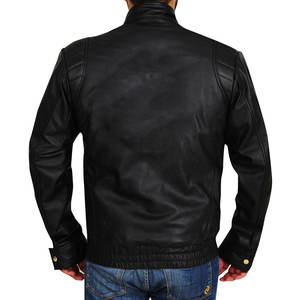 Bonne Qualité et Prix Veste En Cuir à la Mode pour Hommes Avec Un Nouveau Style - Product Image 2