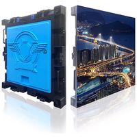 Écran LED de location extérieur incurvé BaoJingYe P2.9 500*1000mm IP65 étanche, mur vidéo couleur HD pour événements créatifs, garantie 3 ans