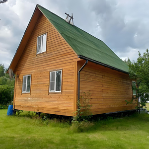 Haut-parleur d'extérieur moderne à toit pointu, modèle populaire pour 2 personnes, 12KW 6KW, en bois massif écologique - Product Image 4