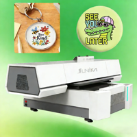 Impresora UV Plana 6090 con Cabezal de Impresión I3200 para Impresión en Tarjetas, Materiales Flexibles y Huevos, Tinta UV, Tamaño de Impresión 60x90cm