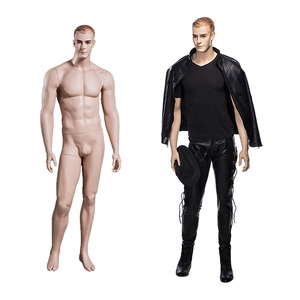 หุ่นชายแบบยืนทำจากไฟเบอร์กลาสเหมือนจริง หุ่นโชว์เสื้อผ้าชายแบบเต็มตัว หุ่นชายเอเชีย - Product Image 1