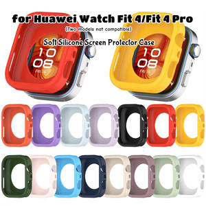 Protection d'écran Smartwatch Silicone Smart Watch Case pour Huawei Watch Fit 4 <span class=keywords><strong>Pro</strong></span> Cover Protecteur d'écran - Product Image 6