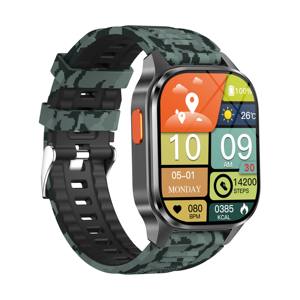 นาฬิกาอัจฉริยะ SANVNET <span class=keywords><strong>G300S</strong></span> 2025 หน้าจอสัมผัส TFT ขนาด 2.01 นิ้ว พร้อมผู้ช่วยเสียง วัดอัตราการเต้นของหัวใจ GPS เข็มทิศ สำหรับผู้ชาย - Product Image 2