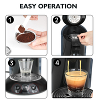 Capsules de café rechargeables et réutilisables Icafilas pour Senseo, dosettes de café rechargeables pour Senseo