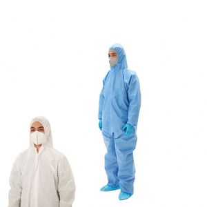 Overol desechable resistente al aceite Overol desechable Antiestático Overol desechable sin capucha - Product Image 1