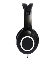 Écouteurs de jeu filaire, oreillettes stéréo basses, bon marché, pour ordinateur de bureau, casque de gamer