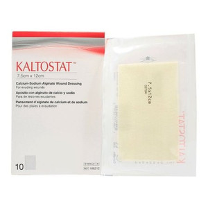 Apósito de alginato Convatec Kaltostat, alginato de calcio y sodio para el cuidado de heridas, para úlceras y heridas sangrantes - Product Image 1