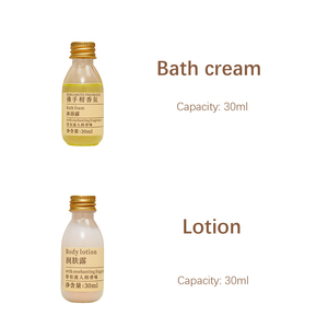 Ensemble <span class=keywords><strong>de</strong></span> mini articles <span class=keywords><strong>de</strong></span> toilette pour hôtel au parfum <span class=keywords><strong>de</strong></span> bergamote, 30 ml, shampoing, après-shampoing, mousse <span class=keywords><strong>de</strong></span> <span class=keywords><strong>bain</strong></span>, lotion pour le corps, kit d'accessoires <span class=keywords><strong>de</strong></span> voyage - Product Image 3