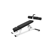 Banc d'entraînement multifonction pour salle de sport Banc abdominal à déclin réglable pour abdominaux