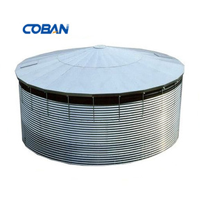 Tanque de Agua Galvanizado de 30m3 -100 M3, Tanques de Agua Metálicos para Riego Agrícola, Tanque de Agua de Acero Inoxidable de 30000-100000 Litros - Product Image 1