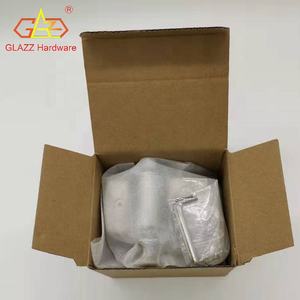 Charnière de serrage de porte en verre sans cadre en acier inoxydable avec accessoires de porte pliante à pêne basculant - Product Image 4