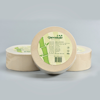 Échantillons gratuits Pâte de bambou vierge hygiénique bon marché Couche personnalisée Taille Jumbo Rouleau de tissu