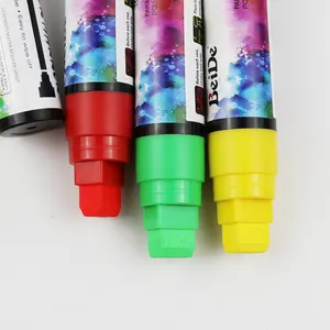 wholesale 15mm tip Water-based pigment paint marker water proof window marker and Chalk marker