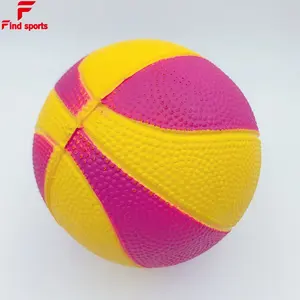 12.5 centimetri di diametro 5 centimetri di basket colori assortiti lo stress palla di schiuma con il peso leggero per una sicurezza calci giocattoli