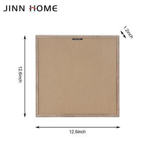 Bán buôn Nâu gỗ tường khung trang trí nội thất khung ảnh với Glass Bìa Hand Pinch giấy hình ảnh sơn bề mặt công nghệ - Product Image 5