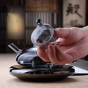 Commercio all'ingrosso <span class=keywords><strong>teiera</strong></span> di vetro con infusore <span class=keywords><strong>stufa</strong></span> sicurezza caffè e tè Set bollitore tra cui filtro <span class=keywords><strong>per</strong></span> il tè <span class=keywords><strong>per</strong></span> uso domestico e alberghi - Product Image 3