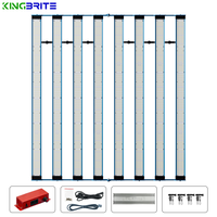 3040 pièces diodes LED KingBrite 800W LM301H/LM281B + Pro avec 660nm + UV IR + bleu 460nm King Brite P55 barre lumineuse de croissance LED à spectre complet