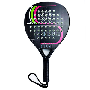 Pagaie de paddleball personnalisée bon marché en fibre de verre 3K 12K 18K Vente en gros avec beaucoup de modèles différents - Product Image 1