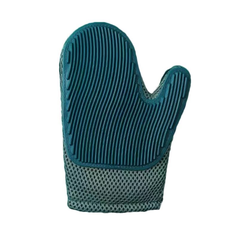 Double-sided cat gloves new [dark blue]]