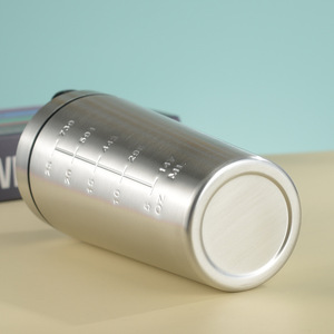 Factory Custom Logo Leak Proof Bpa Free Vacuum Insulated Glass Protein <b>Shaker</b> <b>Bottle</b> Children American Style Gift Office Use - Product Image 6