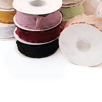 Ruban à plis ondulés de 2,5 cm pour nœuds de fleurs et emballage floral