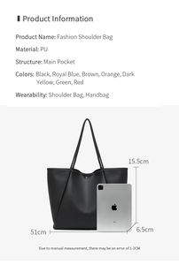 Logo personnalisable vente en gros sacs à <span class=keywords><strong>main</strong></span> pour femmes pour le shopping, le travail et un usage quotidien matériau PU durable design multi-poches et impression de logo - Product Image 4